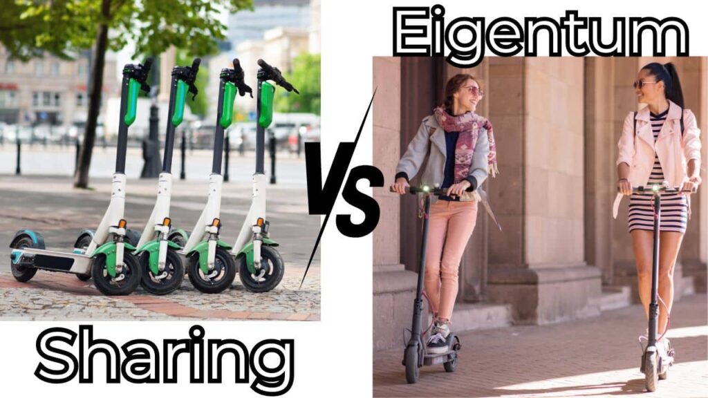 E-Scooter-Sharing vs. Eigentum: Was lohnt sich mehr?
