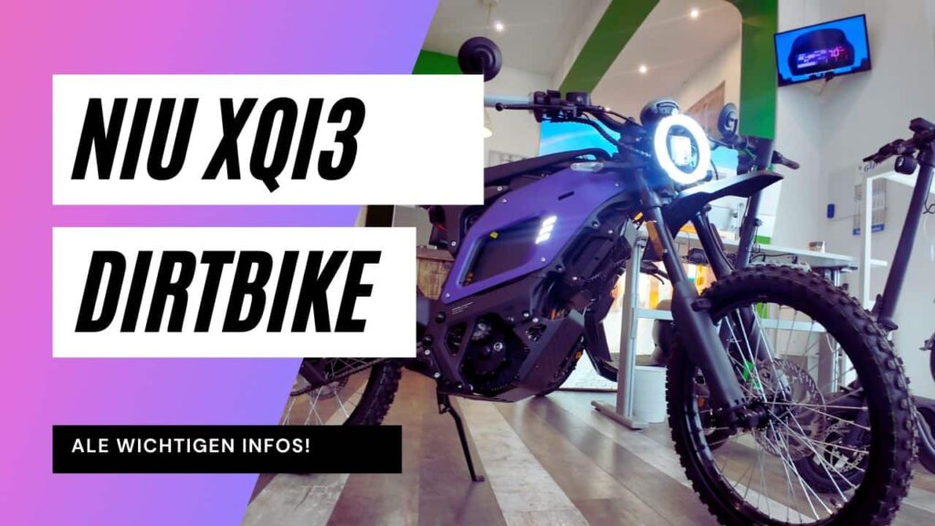 Elektrisches Offroad-Abenteuer: NIU XQI3 und die Zukunft der Elektromobilität