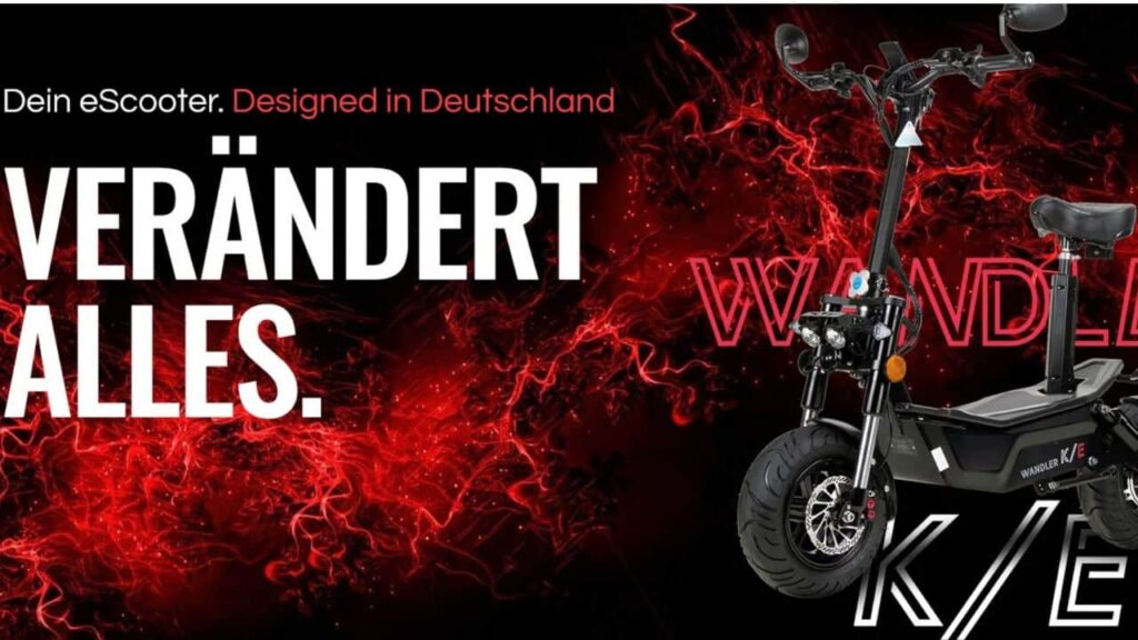 WANDLER K/E Elektroroller in schwarz: Design trifft Leistung Wandler K/E Elektroroller mit 75€ Rabatt. Jetzt Gutschein sichern.
