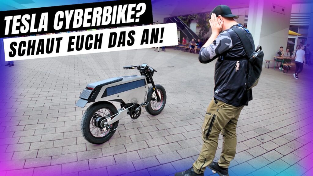 Ideen für das erste Tesla Cyberbike.