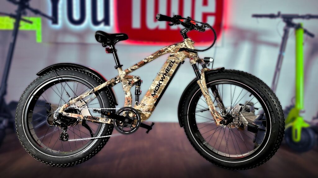 Top E-Bike 2024: Mokwheel Obsidian im Test | Das Camouflage Fatbike | Gutscheincode E-Bike
