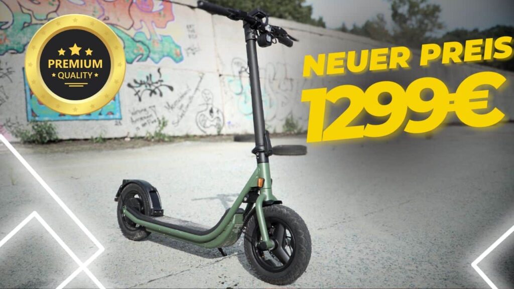 Egret X Plus E-Scooter: Jetzt mit Blinkern und neuem Preis von 1299€ Der Egret X+ E-Scooter bietet eine herausragende Kombination aus 12,5"-Luftreifen, 60 km Reichweite und IPX5-Wasserdichtigkeit für nur 1299€. Perfekt für jedes Terrain.