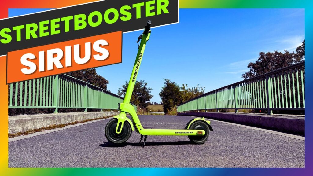 STREETBOOSTER Sirius im Test: Der perfekte Begleiter für deine täglichen Fahrten Entdecke den STREETBOOSTER Sirius E-Scooter mit hoher Reichweite, beeindruckender Leistung und maximaler Sicherheit. Jetzt mit 15€ Rabatt!