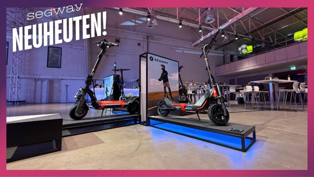 Erlebe, wie ich mit dem Wohnmobil nach Köln reise, um die neuesten Segway Ninebot E-Scooter-Modelle zu testen und kritisch zu bewerten.