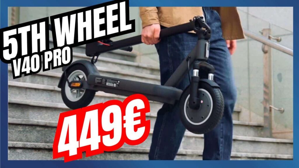 Warum der 5TH WHEEL V40 PRO als Einsteiger-Scooter punktet Frontantrieb, Zero Start und deutscher Service: Ein E-Scooter, der dich sicher und bequem durch den Alltag bringt. Alles Wichtige im Blog!