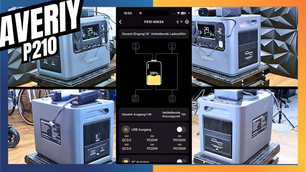 AFERIY P210 – E-Scooter und E-Bike überall laden. Dein Schritt zur Autarkie: Entdecke, wie du zuhause und unterwegs mit einer Powerstation stets genügend Strom für alle Geräte hast – jetzt lesen! Aferiy P210