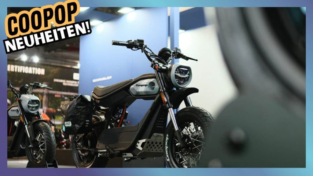 Coopop Bobber und Scrambler: Das sind die neuen 45er Bikes Coopop Rugged GS im Praxischeck: Entdecke urbane E-Mobilität, herausnehmbare Akkus und die Zukunft elektrischer Leichtkrafträder.