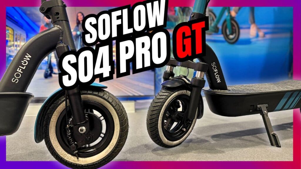 E-Scooter-Revolution mit Getriebemotor: Entdecke den neuen Soflow SO4 Pro GT (22 km/h) – schon jetzt die spannendste Neuheit für 2025.