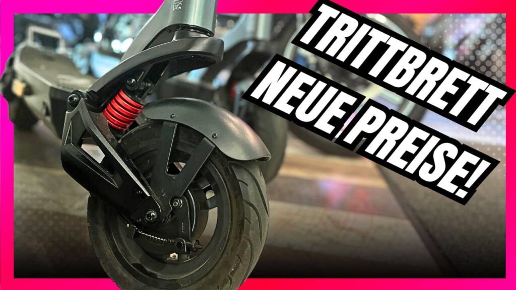 E-Scooter-Fan? Ich zeige dir, warum Trittbrett seine Preise senkt, was es für dich bedeutet und wie du in meiner Community stets informiert bleibst.