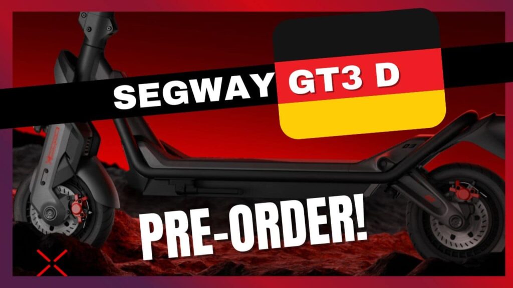 Erfahre, wie der neue Ninebot GT3 D nicht nur durch Leistung, sondern auch durch Komfort und Konnektivität überzeugt.“