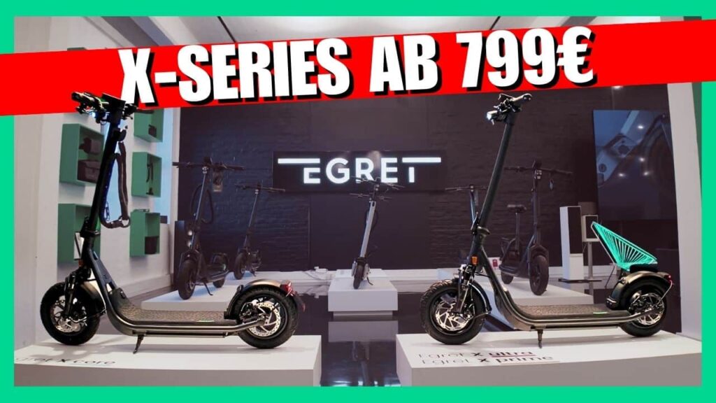 Egret Pro FX & X-Serie: Vier neue E-Scooter mit 10 % Rabatt ab 799€ E-Scooter-Trends 2025: Warum Egret beim Thema Sicherheit und Wasserschutz punktet und wie du beim Kauf 10 % sparen kannst.