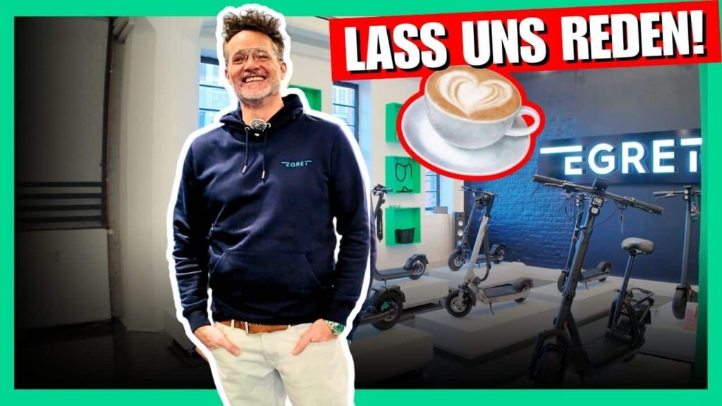 Scooterhelden und Egret feiern 10 Jahre Zusammenarbeit: Erlebe Premium-E-Scooter, spannende Neuheiten und echte Begeisterung für E-Mobilität.