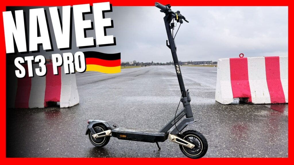 E-Scooter mit Stil: Entdecke den NAVEE ST3 Pro, erfahre alle Details zu Reichweite, Leistung und warum er eine gute Wahl für Pendler ist.