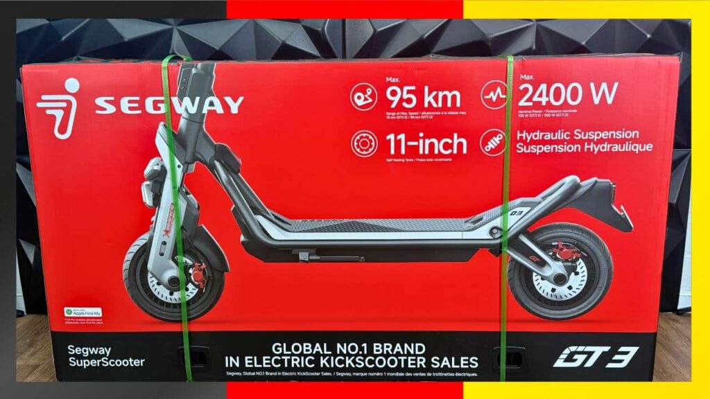 Der Segway Ninebot GT3 D überzeugt mit großer Reichweite & vielen Smart Features. Erfahre hier, ob der E-Scooter wirklich hält, was er verspricht.