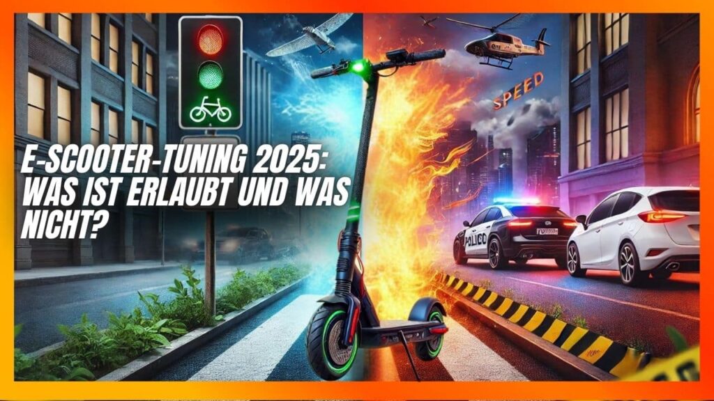 E-Scooter Tuning 2025: Was ist erlaubt und was nicht? E-Scooter Tuning. Darf man E-Scooter entdrosseln? Diese Frage beantworte ich mit Fakten, Tipps und Warnungen zum Thema Tuning & Recht in Deutschland.