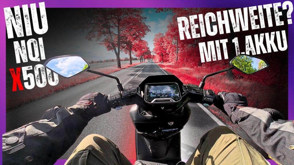 NIU NQiX500 im Praxistest: So schlägt sich der E-Roller mit nur einem Akku Der neue NIU NQiX500 bietet Fahrstufen von Eco bis Race/Master – doch mit nur einem Akku ist bei 45 km/h Schluss. Lohnt sich das Konzept?