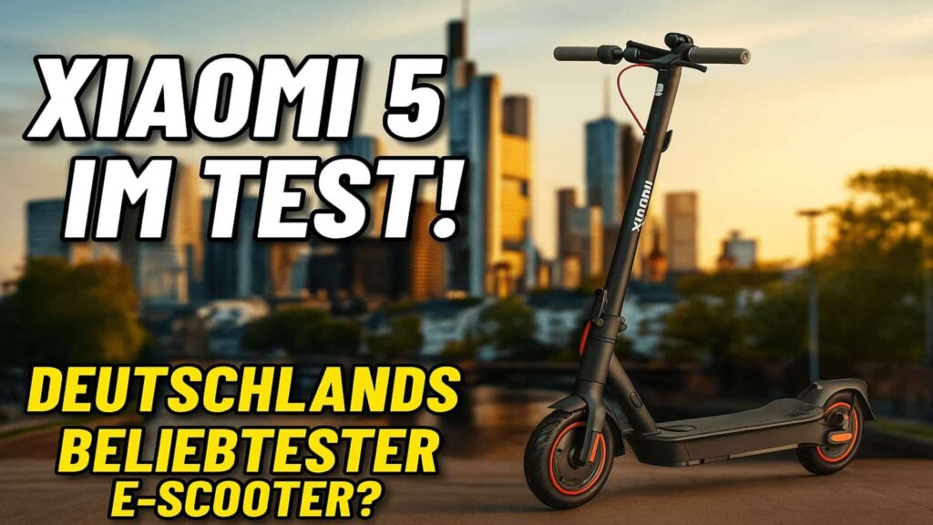 Xiaomi Electric Scooter 5 Max – das neue Topmodell im Test mit allen Vorteilen und Nachteilen im Überblick.