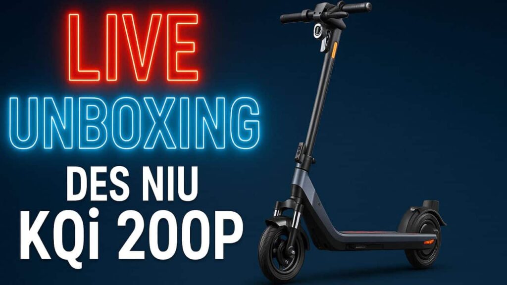Der NIU KQi200P verspricht Qualität, Komfort und Style. Lesen Sie, warum dieser E-Scooter mehr ist als nur ein weiterer Roller.