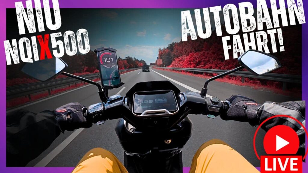 Test: NIU NQiX500 bei 100 km/h – Entdecke meinen ausführlichen Bericht zur Geschwindigkeit, zum Verbrauch und zu den Fahrmodi Sport & Master. Plus: Tipps zum ECO-Modus!