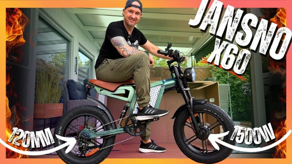 Riesiges Drehmoment, 20x4-Zoll-Reifen und NFC-Display: Das JANSNO X60 definiert Leistung neu. Warum du es in Deutschland nicht auf der Straße fahren darfst.