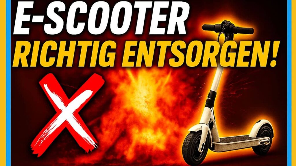 Wohin mit meinem alten E-Scooter? So entsorgst du ihn richtig Alte E-Scooter sind kein Müll! Hier liest du, wie aus deinem alten Akku neue Produkte werden – Schritt für Schritt erklärt.