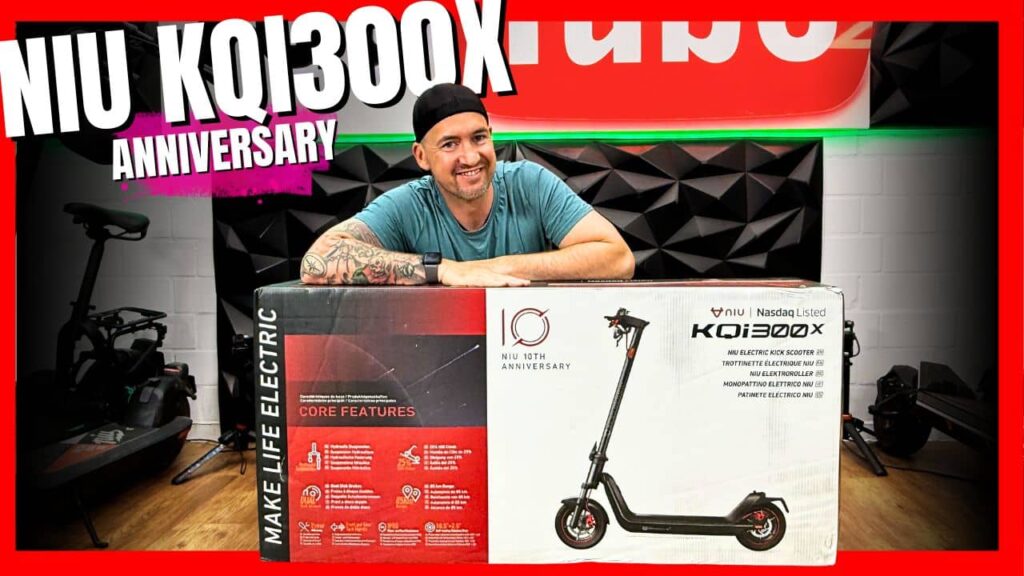 NIU KQi 300X Anniversary ausgepackt: Lohnt der Aufpreis? Alle Pros & Contras im Blog.