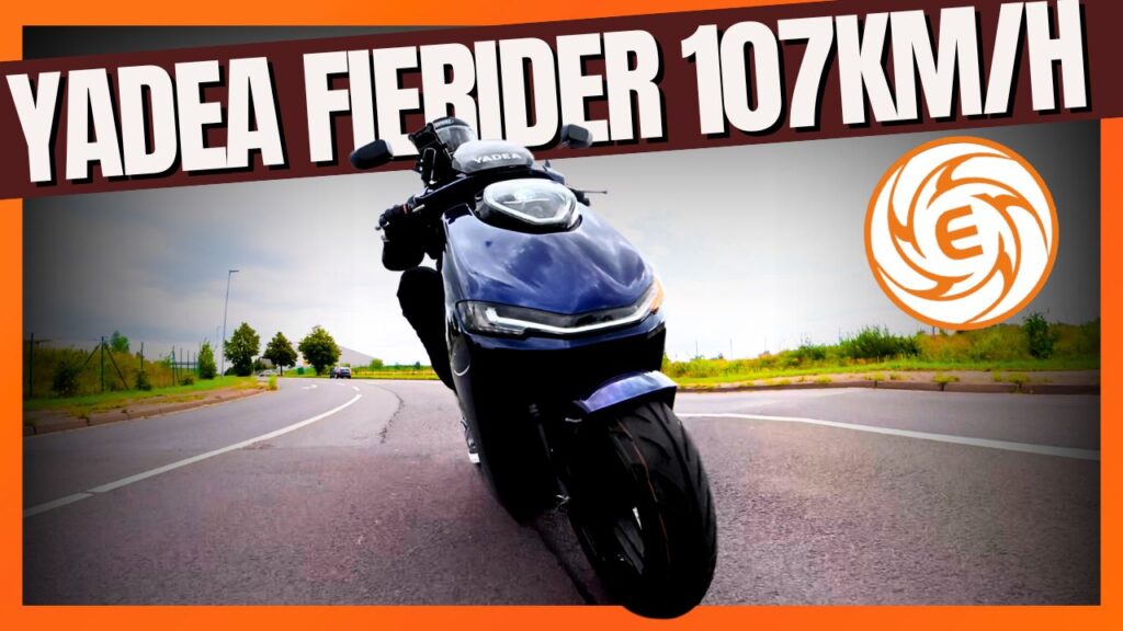 Yadea Fierider im Test: 107 km/h Elektroroller bei e-kuma.de Yadea Fierider Fahrbericht: Alltagstauglich, schnell und elegant. Probefahrt bei e-kuma.de.
