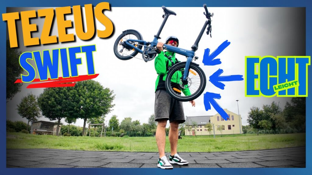 Tezeus Swift im Test: Carbon‑Faltrad mit 16,4 kg – mein Fazit! Leicht, smart, faltbar: Tezeus Swift im Test. Alle Daten, Stärken, Schwächen und Kaufempfehlung vom Scooterhelden.