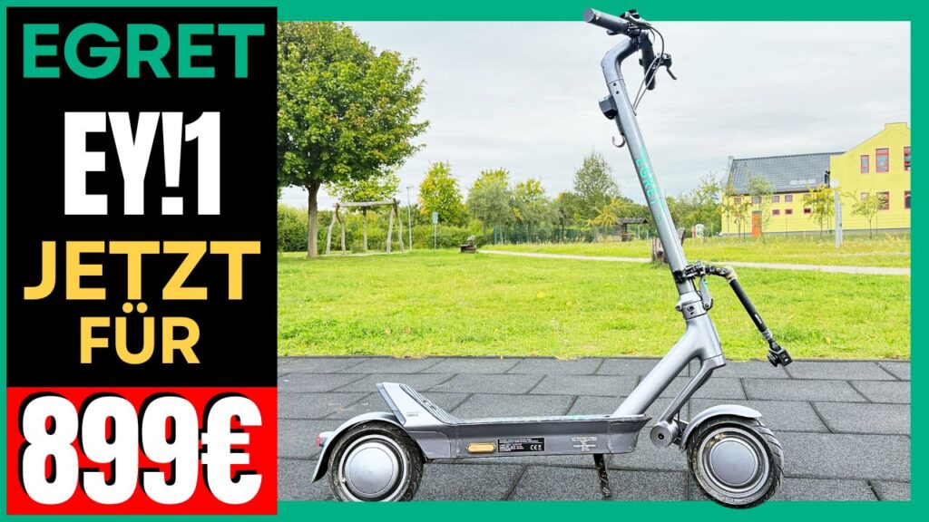 1512W Power für 899€! 🚀 EGRET EY!1 im Alltagstest 👀 #Scooter #Escooter