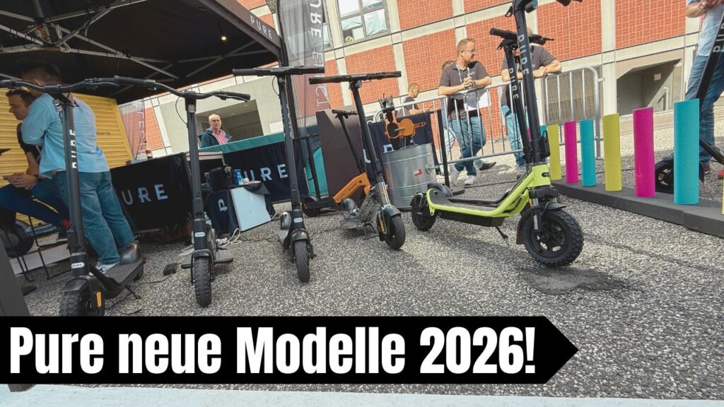 PURE E-Scooter mit 1900W für 799€ – Ich sage Wow! Preis‑Leistung 2026: Pure bringt 36V City und 48V Stealth. Fakten, Einschätzung, Kaufberatung – direkt von der IFA in Berlin.