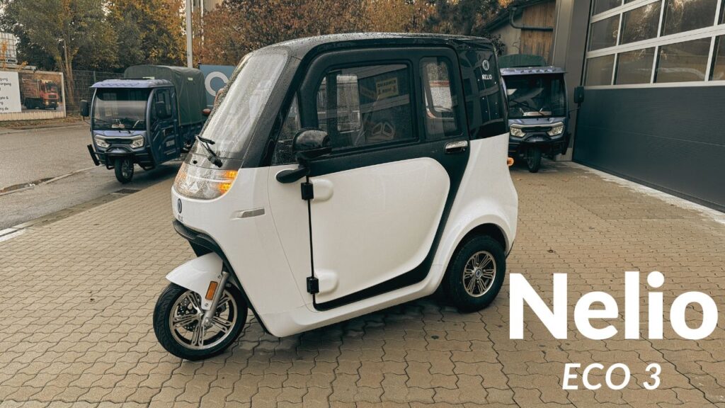 Führerscheinfrei möglich: NELIO ECO‑3 im Praxis-Check – Ausstattung, Laden, Versicherung, Winter. Zum Shop & Video.