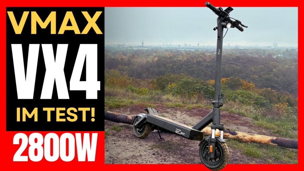 E-Scooter Test 2025: Warum der VMAX VX4 die beste Alternative zum Dual-Antrieb ist.