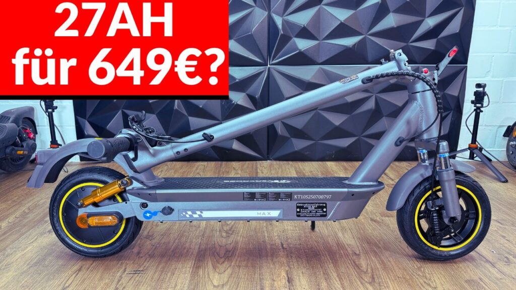 EVERCROSS EV10S MAX im Test – 27 Ah Akku für nur 649 €! Reichweiten-Monster mit ABE: Der EVERCROSS EV10S MAX im Test – ehrlich, kritisch, realistisch.