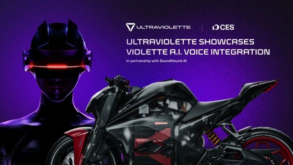 Violette A.I. bringt KI, Sicherheit und Vernetzung auf die Ultraviolette F77.