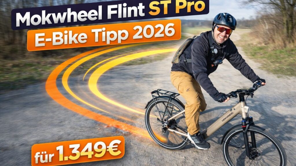 Mokwheel Flint ST Pro im Test: leichtes City-E-Bike mit Riemenantrieb. Jetzt mit Code SH50 weitere 50 Euro auf alle Mokwheel Modelle sparen.