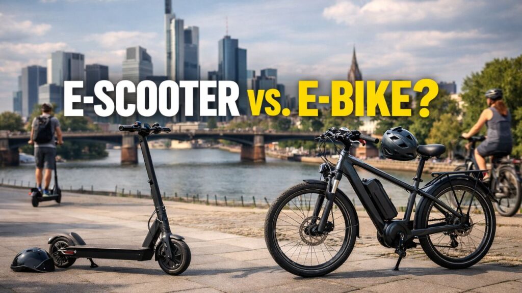 1,4 Millionen E-Scooter in Privatbesitz: Warum der Boom real ist, E-Bikes aber noch klar dominieren. Kritische Einordnung von Marcel Hutfilz.